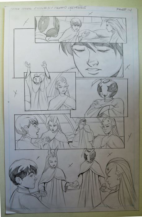 Star Mage #5 P.14 - Franco Cespedes - Idw Original Art [Photo 1]