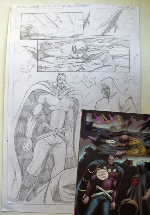 Star Mage #5 P.20 - Franco Cespedes - Idw Original Art [Photo 3]