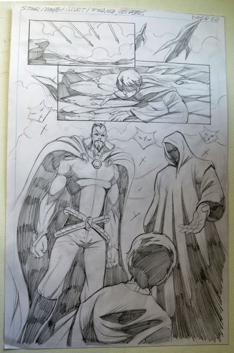 Star Mage #5 P.20 - Franco Cespedes - Idw Original Art [Photo 1]