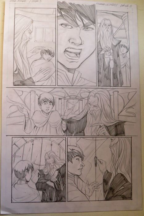 Star Mage #5 P.5 - Franco Cespedes - Idw Original Art [Photo 1]