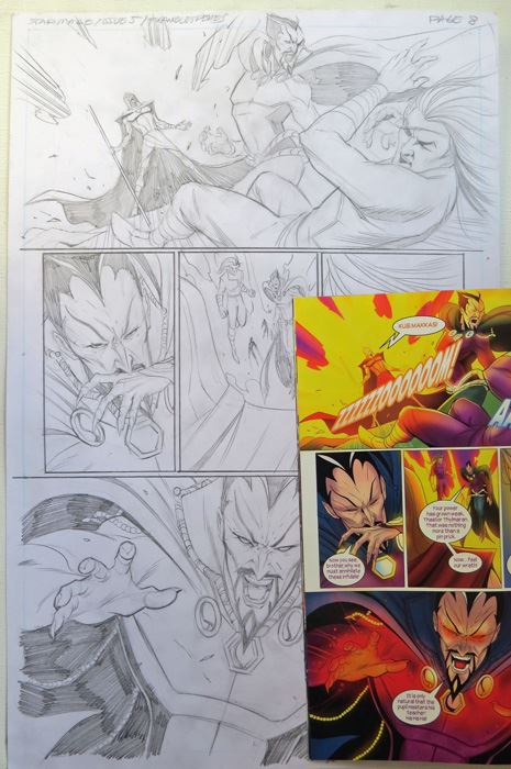 Star Mage #5 P.8 - Franco Cespedes - Idw Original Art [Photo 2]