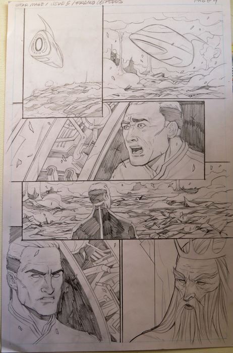 Star Mage #5 P.4 - Franco Cespedes - Idw Original Art [Photo 1]