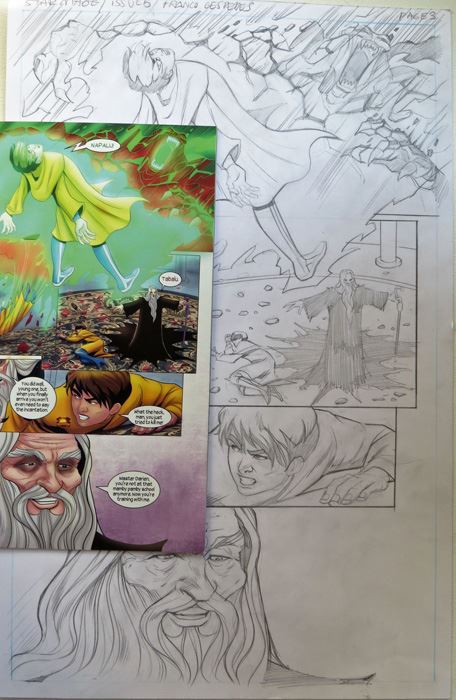 Star Mage #5 P.3 - Franco Cespedes - Idw Original Art [Photo 2]