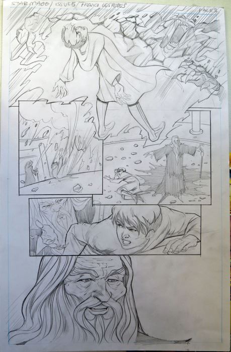 Star Mage #5 P.3 - Franco Cespedes - Idw Original Art [Photo 1]