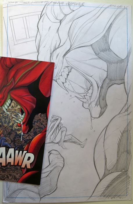 Star Mage #5 P.1 - Franco Cespedes - Idw Original Art [Photo 2]