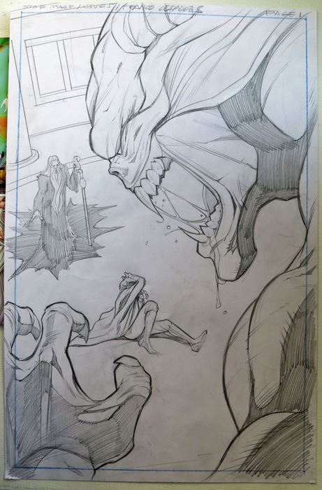 Star Mage #5 P.1 - Franco Cespedes - Idw Original Art [Photo 1]