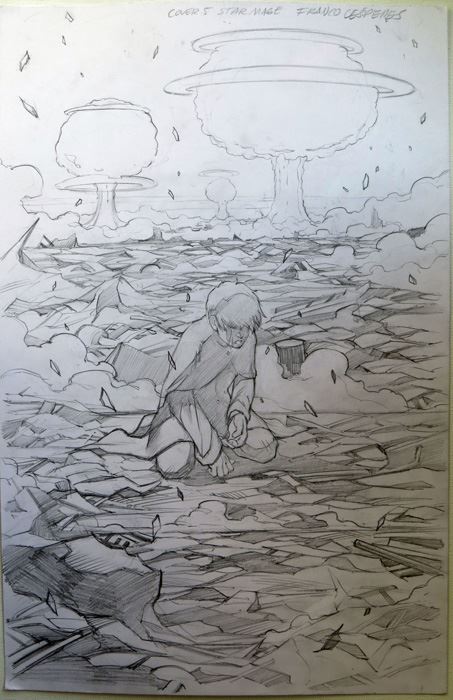 Star Mage #5 Cover - Franco Cespedes - Idw Original Art [Photo 1]