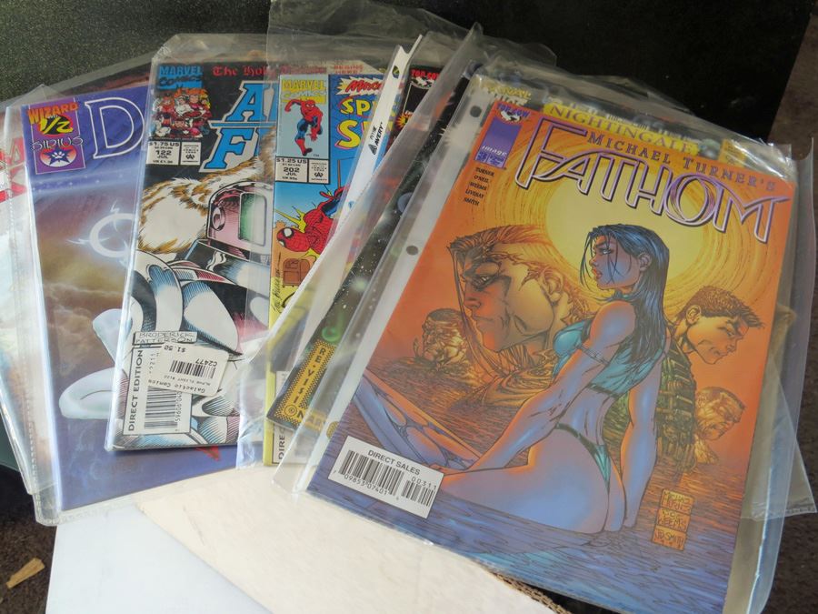 Short Box Of Assorted Comics, Box A 143 Singles [Photo 2]