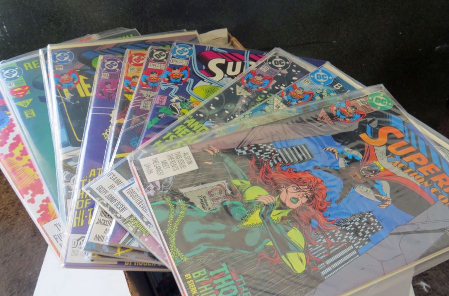 Short Box Of Assorted Comics, Box D 105 Singles [Photo 2]