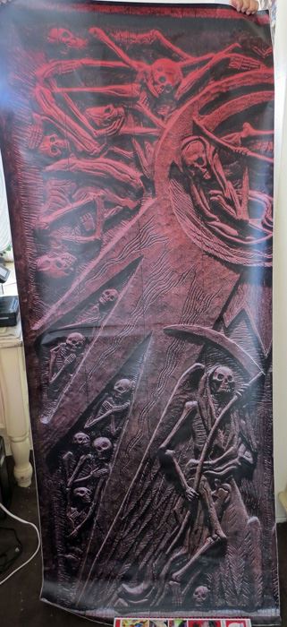 The Strain 6ft x 2.5ft Coffin Door Sticker