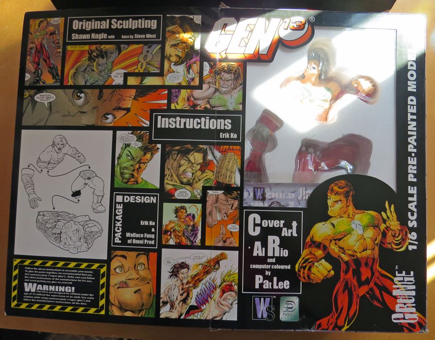 Gen 13 Grunge 1/6 Scale Prepainted Assembled Model New In Box [Photo 2]