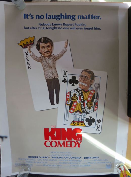 1983 Robert Deniro The King Of Comedy Jerry Lewis Poster [Photo 1]