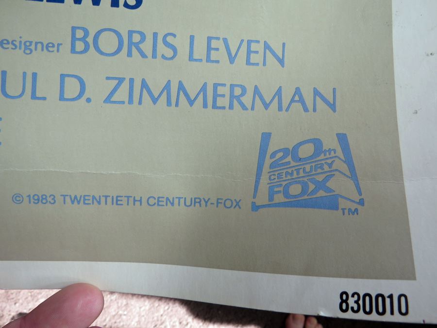 1983 Robert Deniro The King Of Comedy Jerry Lewis Poster [Photo 3]