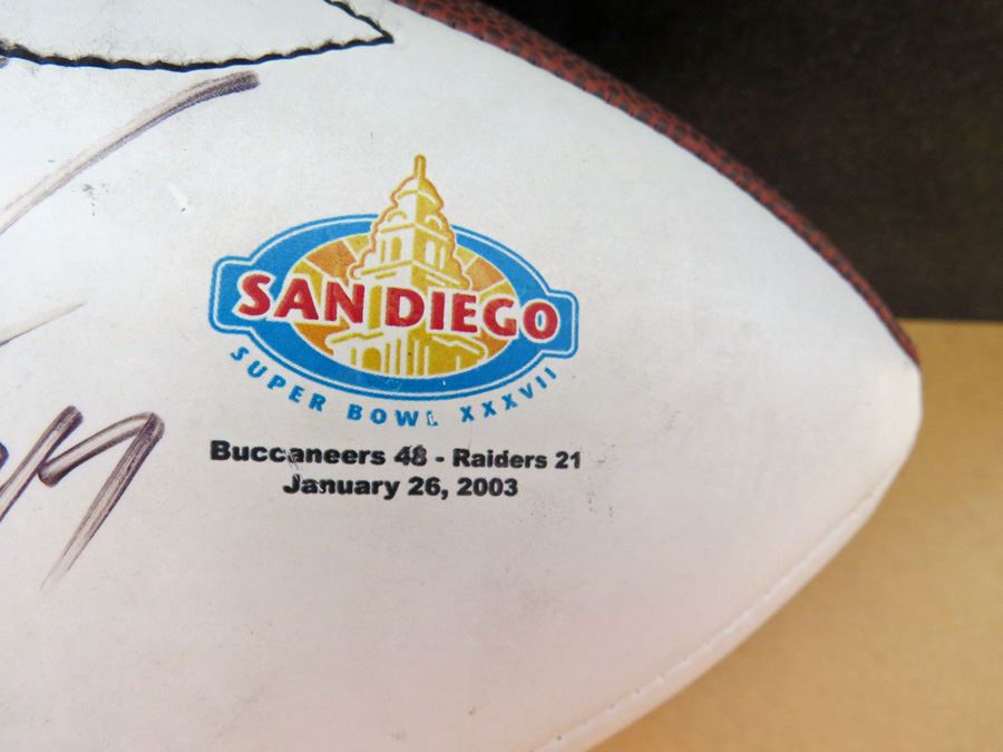 John Lynch #47 Signed Football [Photo 3]