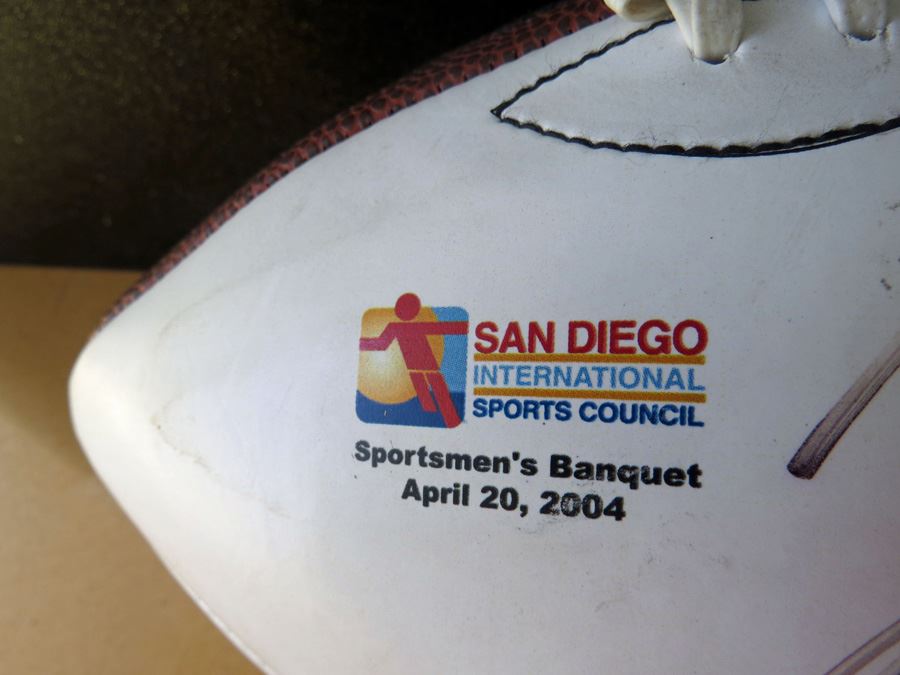 John Lynch #47 Signed Football [Photo 2]