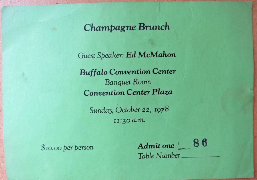 Ed Mcmahon Autograph [Photo 2]