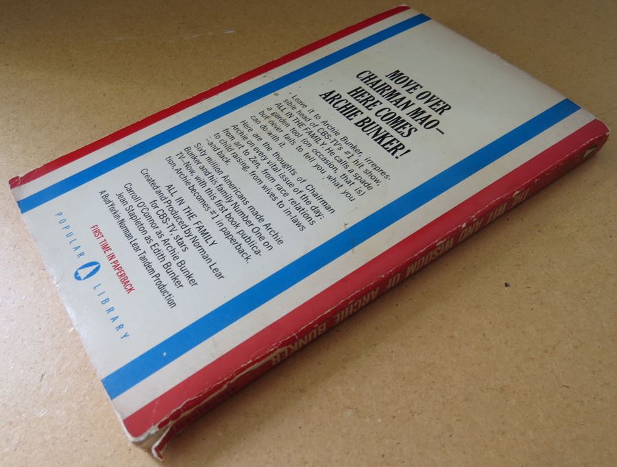1971 The Wit & Wisdom Of Archie Bunker Paperback Book [Photo 3]