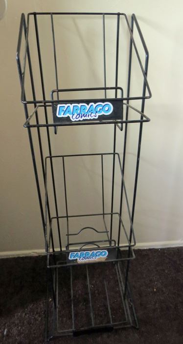 4ft Tall Wire Comic Rack
