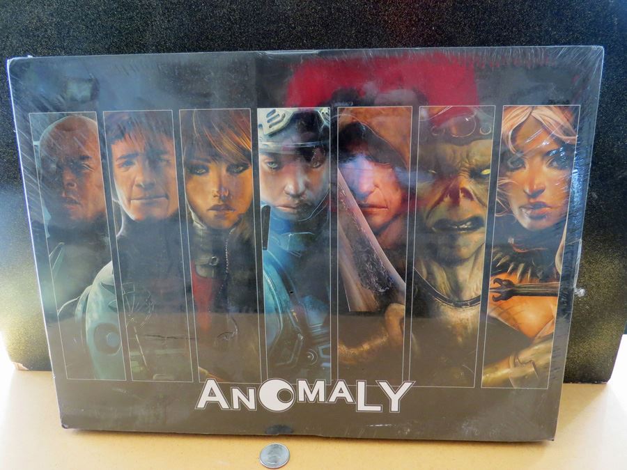 Anomaly Sealed Hardcover Book Uar Companion App