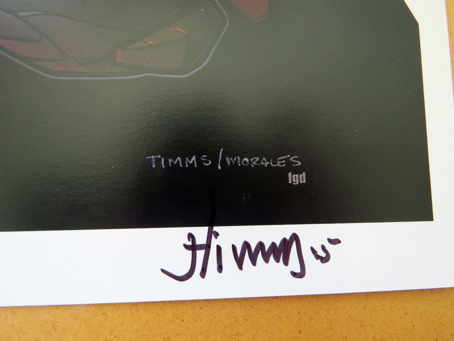 Avengers Color Print Signed Print By John Timms [Photo 2]