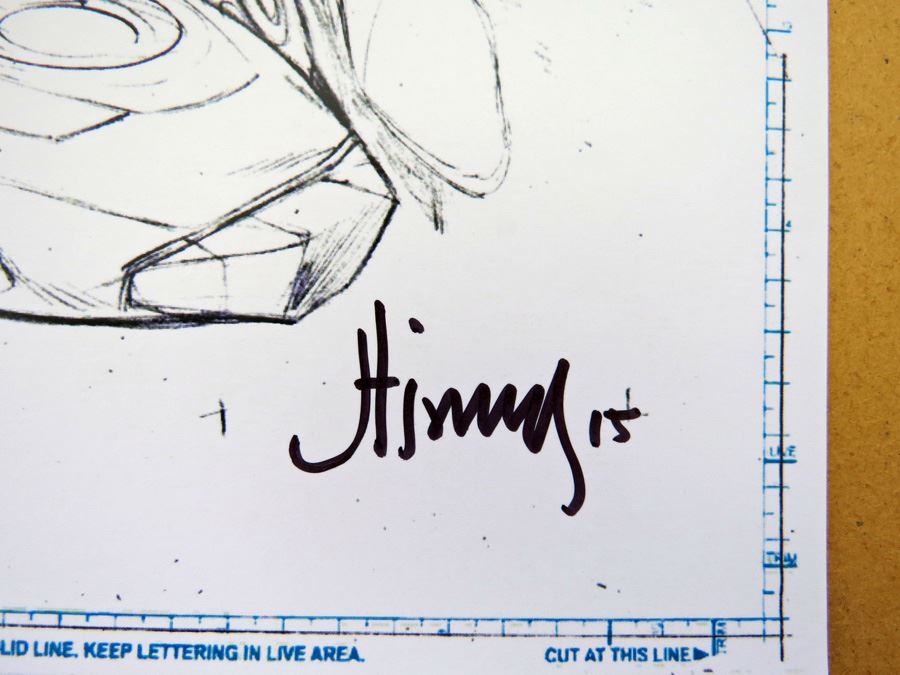 Avengers B&W Print Signed Print By John Timms [Photo 2]