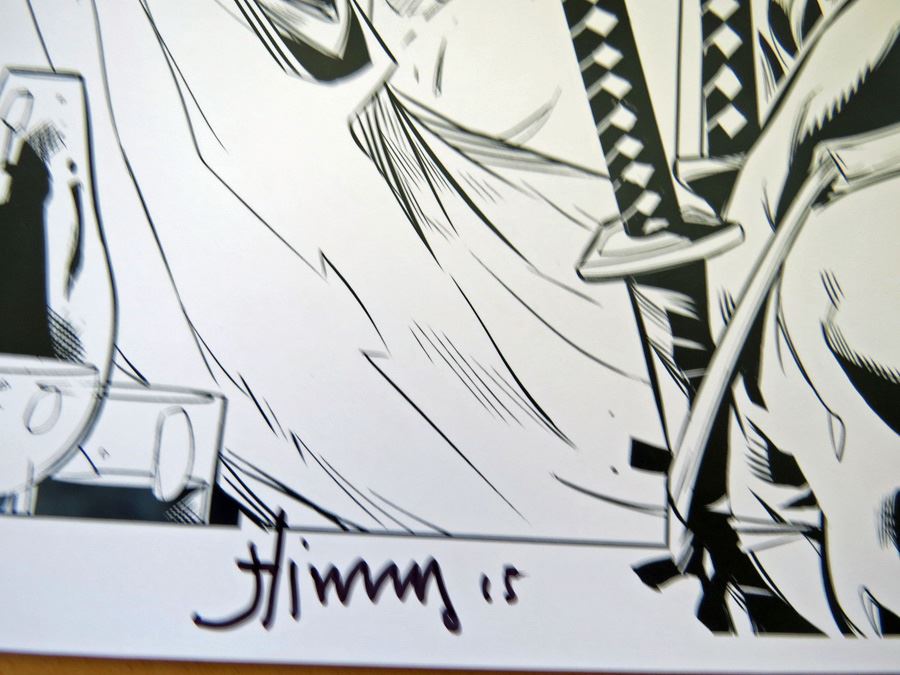 Deadpool Signed Print By John Timms [Photo 2]