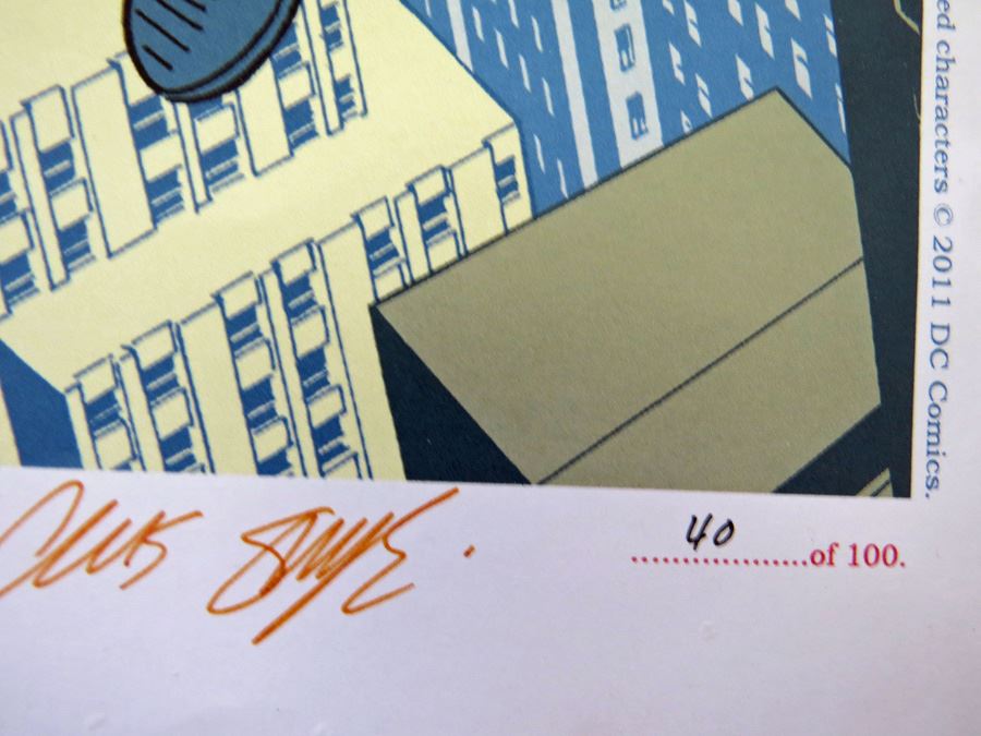 Chris Sprouse Signed/Numbered Print Of Tom Strong [Photo 3]