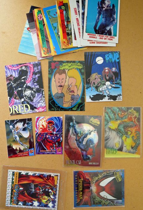 Lot Of Trading 'Chase' Cards + Italian X-Men Cards [Photo 1]
