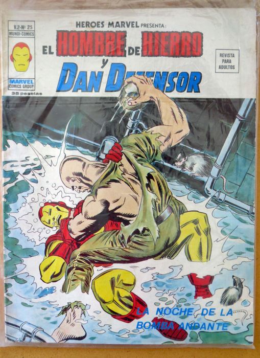 Spanish 1974 Iron Man #25 Comic [Photo 1]