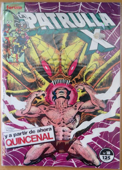 Spanish X-Men #18 Comic From 1984 [Photo 1]