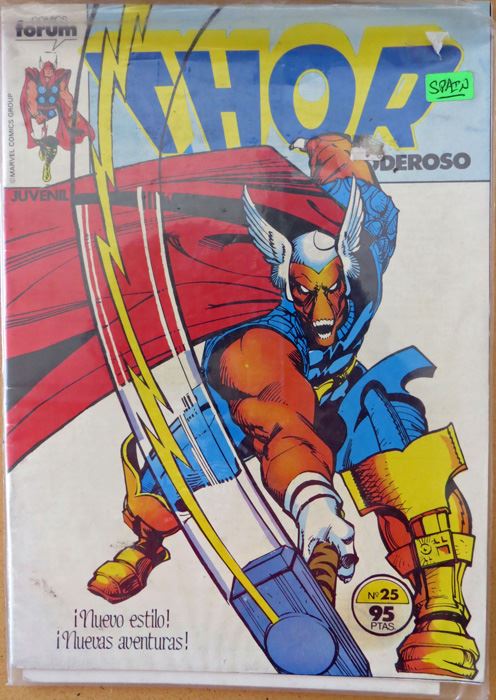 Spanish 1983 Thor #25 Comic (First Beta Ray Bill) [Photo 1]
