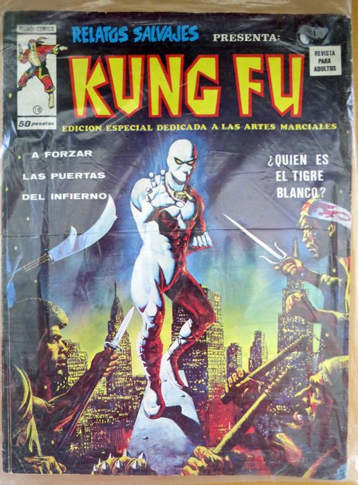 Spanish 1974 Kung Fu #18 Comic