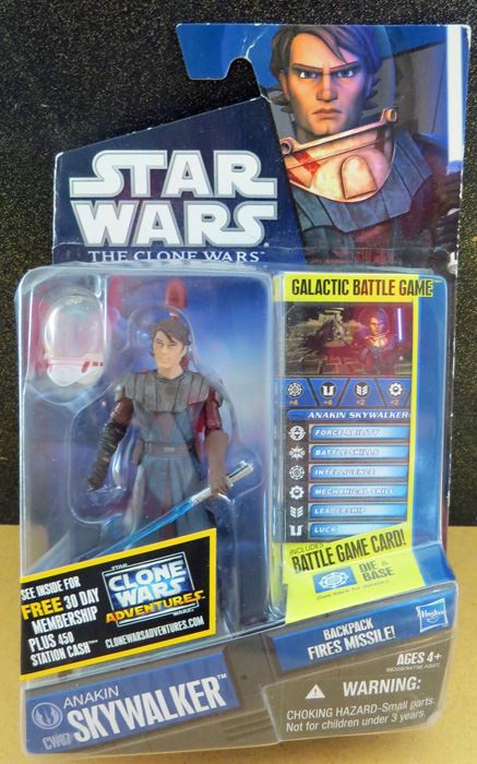 Star Wars, Clone Wars, Anakin Skywalker Action Figure