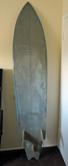 7.5 Ft Custom Long Board - 90 X 20 X 2.5 In., Wooden Tri Fin, Swallow Tail [Photo 2]