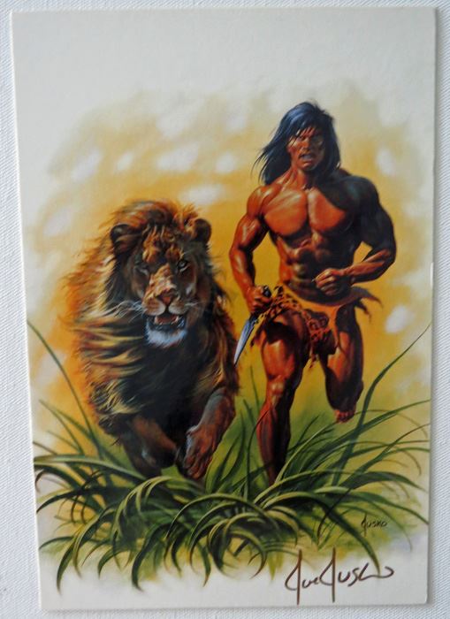 Joe Jusko Signed Tarzan Print