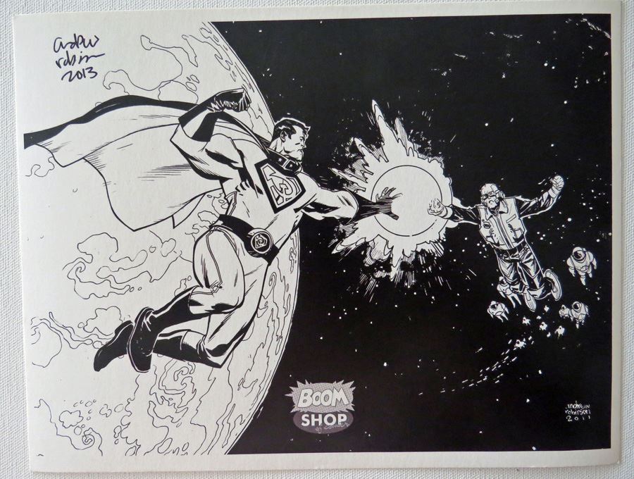 Superman Red Son Print Signed By Andrew Robinson