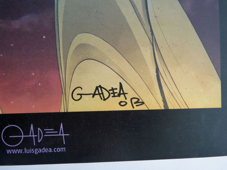 Thor Color Print Signed By Luis Gada [Photo 2]