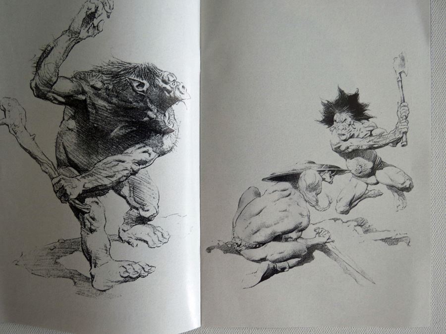 Frank Frazetta Verotik Ashcan Sketchbook 1994 [Photo 3]