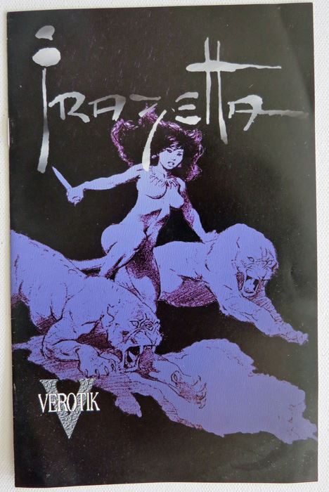 Frank Frazetta Verotik Ashcan Sketchbook 1994