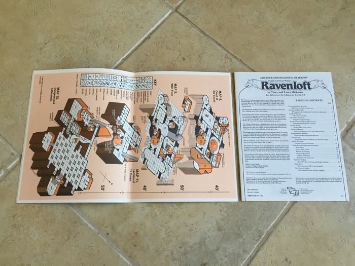 Ravenloft, I6 (Advanced Dungeons & Dragons Official Game Adventure #9075) 1983 TSR [Photo 3]