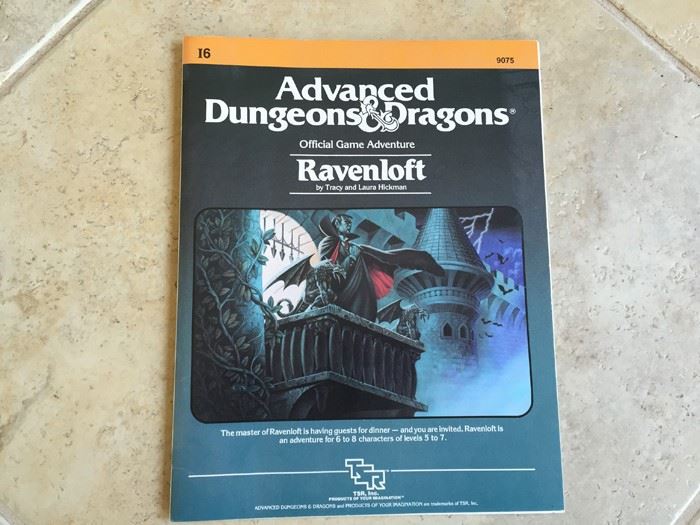 Ravenloft, I6 (Advanced Dungeons & Dragons Official Game Adventure #9075) 1983 TSR [Photo 1]