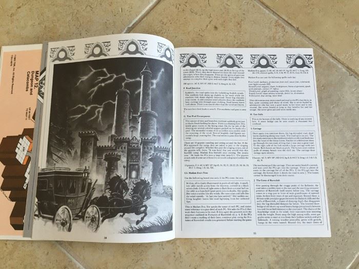 Ravenloft, I6 (Advanced Dungeons & Dragons Official Game Adventure #9075) 1983 TSR [Photo 10]