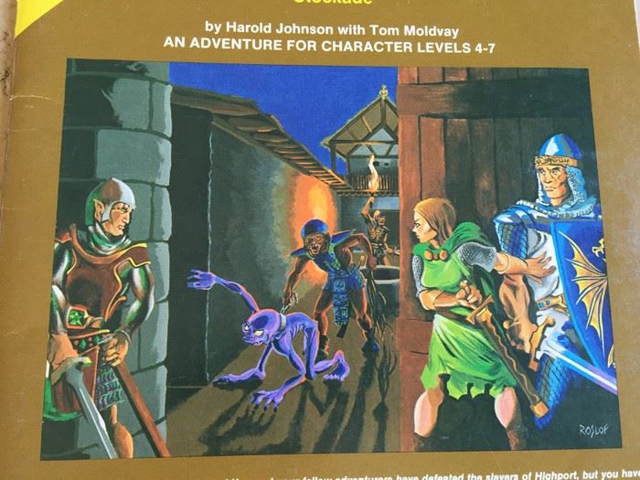 Secret Of The Slavers Stockade - Dungeon Module A2 1981 TSR [Photo 4]