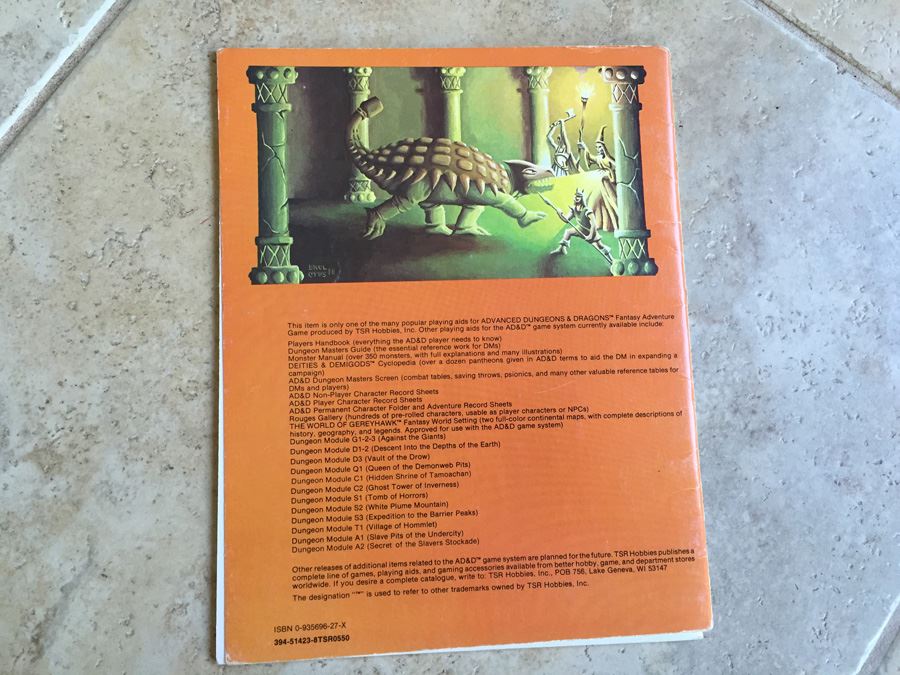 Assault on the Aerie of the Slave Lords (Advanced Dungeons & Dragons module A3) [Photo 13]