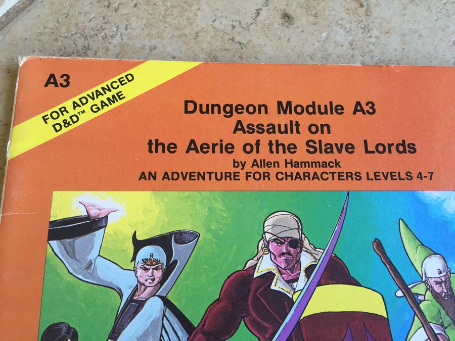 Assault on the Aerie of the Slave Lords (Advanced Dungeons & Dragons module A3) [Photo 2]