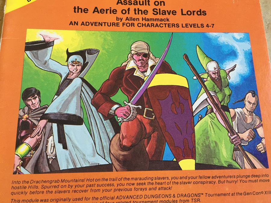 Assault on the Aerie of the Slave Lords (Advanced Dungeons & Dragons module A3) [Photo 4]
