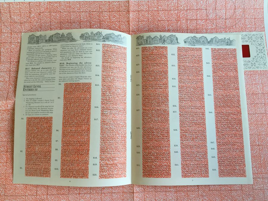 Midnight on Dagger Alley (Advanced Dungeons and Dragons Module MV1)  1984 TSR [Photo 17]