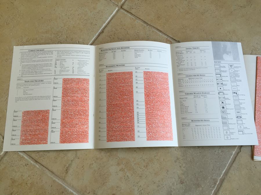 Midnight on Dagger Alley (Advanced Dungeons and Dragons Module MV1)  1984 TSR [Photo 8]