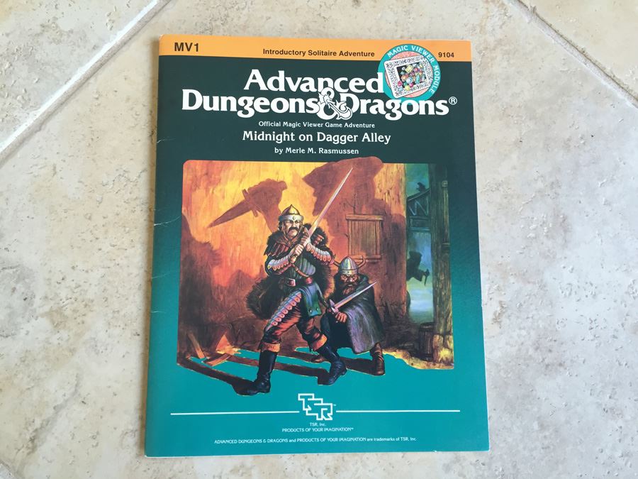 Midnight on Dagger Alley (Advanced Dungeons and Dragons Module MV1 ...