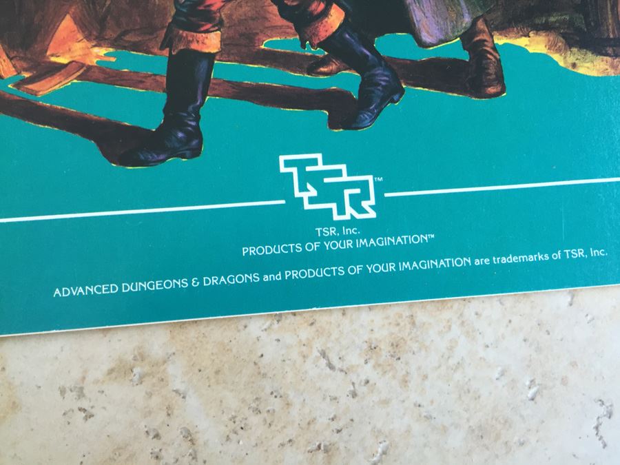 Midnight on Dagger Alley (Advanced Dungeons and Dragons Module MV1)  1984 TSR [Photo 4]